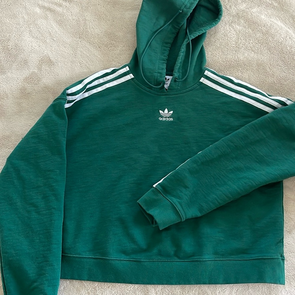 NWOT Adidas Crop Sweatshirt
